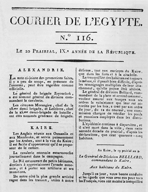 Courier d'Égypte n°116